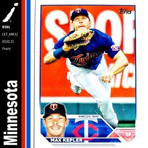 Minnesota Twins (Max Kepler) - BSBL [17_MK1]